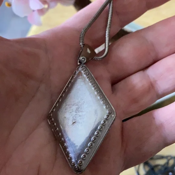 Antique Monet crystal necklace